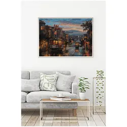 پازل 1500 تکه آناتولین طرح San Francisco Streets کد 4531 Anatolian