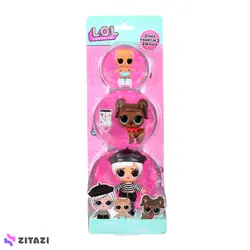 ست عروسک 3 عددی LOL Surprise سری Tots کد 987888