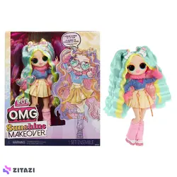 عروسک LOL Surprise سری OMG Sunshine Makeover مدل Bubblegum