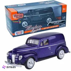 ماکت فلزی فورد موتورمکس Model Motormax 1:24 1940 Ford Sedan Delivery