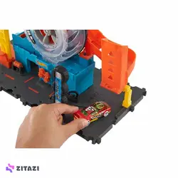 پارکینگ طبقاتی هات ویلز مدل Hot Wheels City Wheel Tower