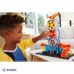 پارکینگ طبقاتی هات ویلز مدل Hot Wheels City Wheel Tower