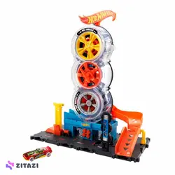 پارکینگ طبقاتی هات ویلز مدل Hot Wheels City Wheel Tower