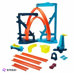 پارکینگ دو طرفه هات ویلز Hot Wheels® Track Builder Endless Circle Track