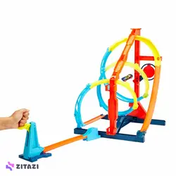پارکینگ هیجانی هات ویلز مدل Hot Wheels® Track Builder Unlimited Spiral