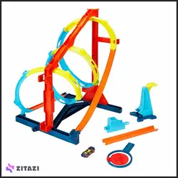 پارکینگ هیجانی هات ویلز مدل Hot Wheels® Track Builder Unlimited Spiral