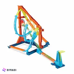 پارکینگ هیجانی هات ویلز مدل Hot Wheels® Track Builder Unlimited Spiral