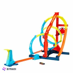 پارکینگ هیجانی هات ویلز مدل Hot Wheels® Track Builder Unlimited Spiral