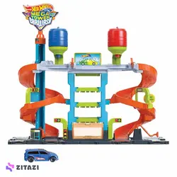 مجموعه کارواش هات ویلز مدل Hot Wheels® Mega Car Wash Tower