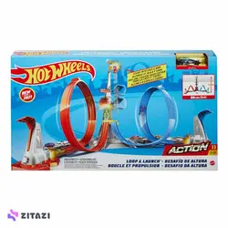 پارکینگ دو طرفه هات ویلز مدل Hot Wheels® Vertical Thrill Track Set