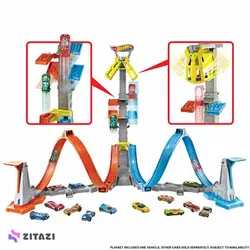 پارکینگ دو طرفه هات ویلز مدل Hot Wheels® Vertical Thrill Track Set