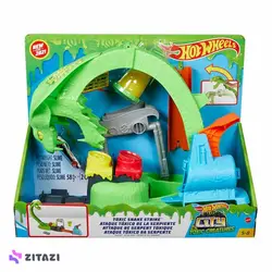 پارکینگ آتشین هات ویلز HOT WHEELS Venomous Snake Combat Playset