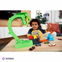 پارکینگ آتشین هات ویلز HOT WHEELS Venomous Snake Combat Playset