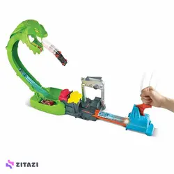 پارکینگ آتشین هات ویلز HOT WHEELS Venomous Snake Combat Playset