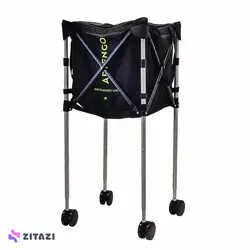 سبد توپ تنیس چرخ دار آرتنگو Artengo Wheeled Tennis Ball Basket