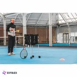 سبد توپ تنیس چرخ دار آرتنگو Artengo Wheeled Tennis Ball Basket