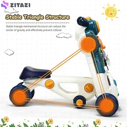 واکر کودک فان ترولی مدل 652A