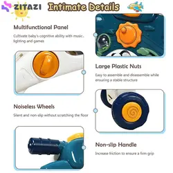 واکر کودک فان ترولی مدل 652A