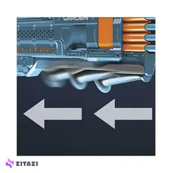 تفنگ بازی نرف مدل Nerf Elite 2.0 Warden Db-8 Toy Gun