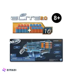 تفنگ بازی نرف مدل Nerf Elite 2.0 Warden Db-8 Toy Gun