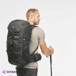 کوله پشتی کوهنوردی 50 لیتری فورکلاز Backpack 50 L Black Forclaz