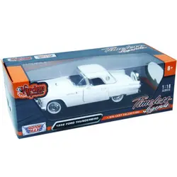 ماکت فلزی فورد موتورمکس Motormax 1:18 1956 Ford Thunderbird Model Car