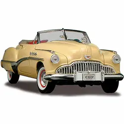 ماکت ماشین بیوک موتورمکس Motormax USA 1:18 1949 Buick Roadmaster Diecast Model