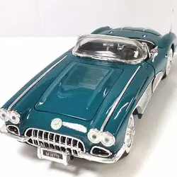 ماکت فلزی شورولت کوروت موتورمکس Motormax Chevrolet Corvette 1958 1:18
