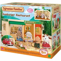 اسباب بازی سیلوانیان فامیلیز همبرگر فروشی کد 5271 Sylvanian Families Hamburger Restaurant Set