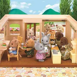 اسباب بازی سیلوانیان فامیلیز همبرگر فروشی کد 5271 Sylvanian Families Hamburger Restaurant Set