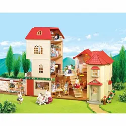 اسباب بازی سیلوانیان فامیلیز همبرگر فروشی کد 5271 Sylvanian Families Hamburger Restaurant Set