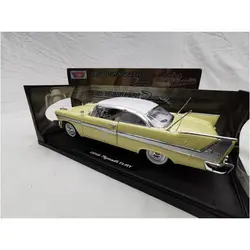 ماکت فلزی پلی مورث موتورمکس Motormax Plymouth Fury 1958 1:18