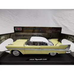 ماکت فلزی پلی مورث موتورمکس Motormax Plymouth Fury 1958 1:18