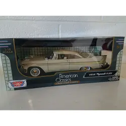 ماکت فلزی پلی مورث موتورمکس Motormax Plymouth Fury 1958 1:18