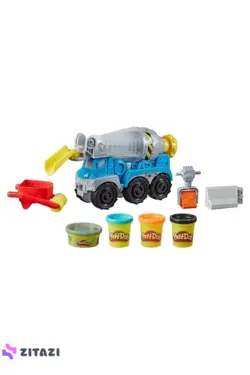 خمیر بازی Play Doh کامیون سیمان کالیسکان E6891