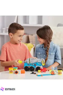 خمیر بازی Play Doh کامیون سیمان کالیسکان E6891
