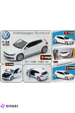 ماکت ماشین فولکس واگون مدل Burago Volkswagen 1:24
