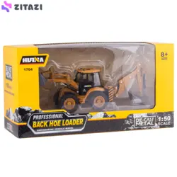 ماکت ماشین هوینا مدل بیل بکهو 1704