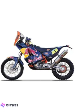 ماکت موتور مدل Burago 1:18 WRB KTM Cycle