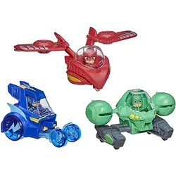 پک 3 تایی جت های گروه شب نقاب PJ Masks هاسبرو