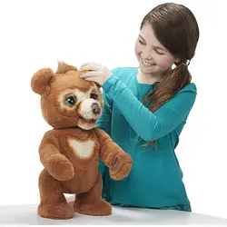 کابی خرس کنجکاو رباتیک FurReal Cubby هاسبرو