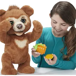 کابی خرس کنجکاو رباتیک FurReal Cubby هاسبرو