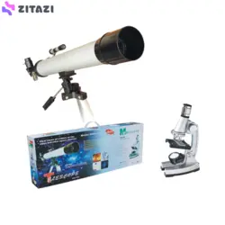 تلسکوپ مدل FANDEL به همراه میکروسکوپ