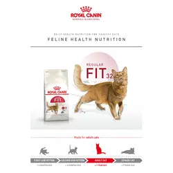 غذای گربه بالغ رگیولار فیت رویال کنین – Royal Canin Regular Fit 32 10 Kg