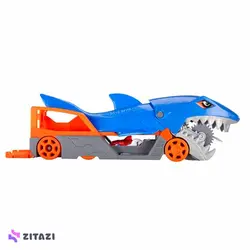پارکینگ طرح کوسه هات ویلز مدل Hot Wheels® Shark Carrier Playset