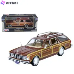 ماکت ماشین موتورمکس مدل 1979 Chrysler LeBaron Town & Country کد 200