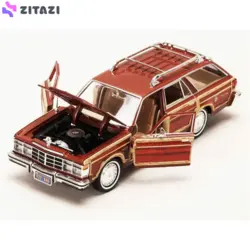 ماکت ماشین موتورمکس مدل 1979 Chrysler LeBaron Town & Country کد 200