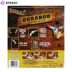 تفنگ بازی مدل Legends wild west مجموعه 2 عددی