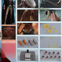 اکشن فیگور واندر وومن | wonder woman | برند هات تویز (دلوکس ادیشن)