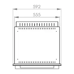 فر توکار برقی کن E6597